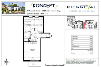 location appartement st-jean-de-braye 45800