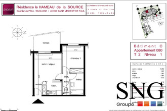 location appartement st-vincent-de-paul 40990