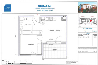 location appartement villefontaine 38090
