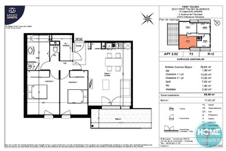 location appartement villeneuve-tolosane 31270