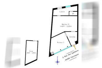 Ma-Cabane - Location Boutique Vincennes, 54 m²