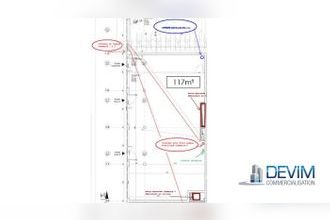 Ma-Cabane - Location Local commercial Bondoufle, 117 m²