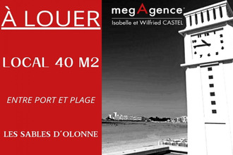 Ma-Cabane - Location Local commercial LES SABLES D OLONNE, 40 m²