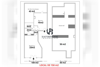 Ma-Cabane - Location Local commercial Paris, 150 m²