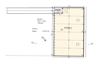 Ma-Cabane - Location Local commercial Riorges, 614 m²