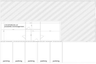 Ma-Cabane - Location Local commercial Saffré, 60 m²