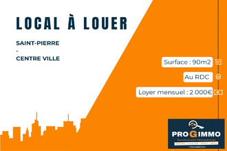 Ma-Cabane - Location Local commercial SAINT-PIERRE, 90 m²