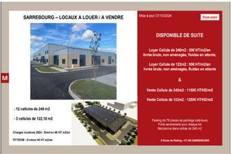 Location Local commercial 57400, SARREBOURG France