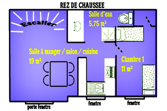 Ma-Cabane - Location Maison CHAURAY, 53 m²