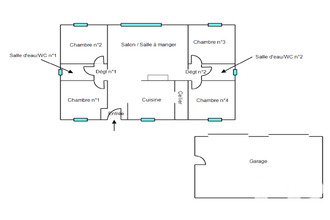 location maison galgon 33133