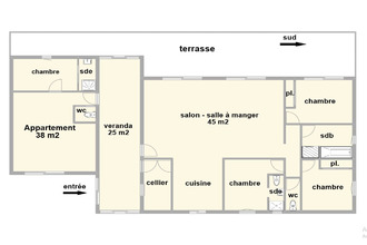  maison vic-fezensac 32190