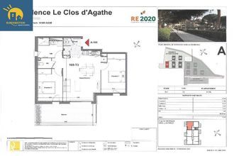 Ma-Cabane - Neuf Appartement AGDE ROUTE DES  PLAGES, 58 m²