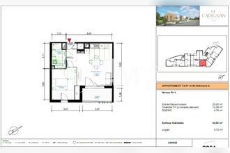 Ma-Cabane - Neuf Appartement BALARUC LES BAINS, 44 m²
