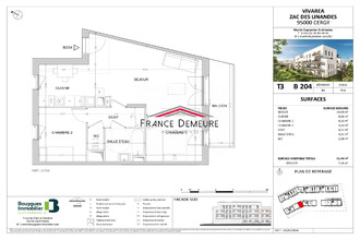 Neuf Appartement 95000, Cergy France