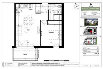 Ma-Cabane - Neuf Appartement FROUZINS, 43 m²