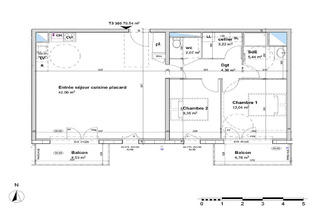 Ma-Cabane - Neuf Appartement Pont-l'Évêque, 78 m²