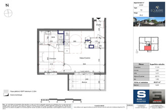 Ma-Cabane - Neuf Appartement SAINT PIERRE EN FAUCIGNY, 45 m²