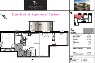 Ma-Cabane - Neuf Appartement TOULOUSE, 0 m²