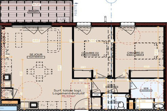 Ma-Cabane - Neuf Appartement Tournefeuille, 70 m²