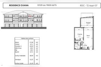Ma-Cabane - Neuf Appartement Trois-Îlets, 38 m²