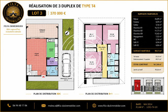 Ma-Cabane - Neuf Maison REMIRE-MONTJOLY, 98 m²