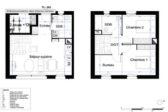 Ma-Cabane - Neuf Maison VILLENAVE D'ORNON, 65 m²