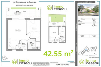 neufs appartement bretignolles-sur-mer 85470