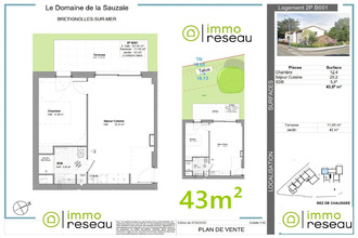 neufs appartement bretignolles-sur-mer 85470