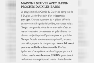 neufs appartement st-genix-sur-guiers 73240