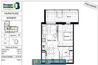 neufs appartement valras-plage 34350