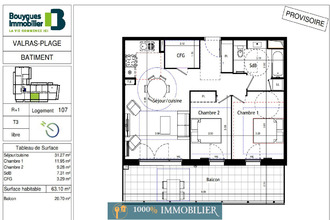 neufs appartement valras-plage 34350