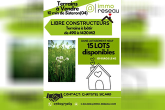  terrain aubignosc 04200