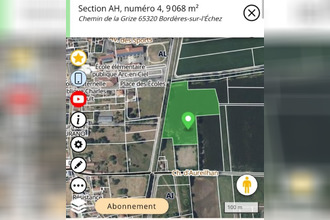  terrain borderes-sur-l-echez 65320