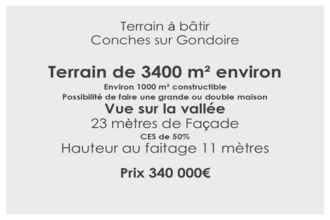  terrain conches-sur-gondoire 77600