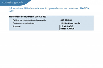  terrain harcy 08150