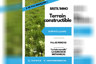  terrain la-guerche-de-bretagne 35130