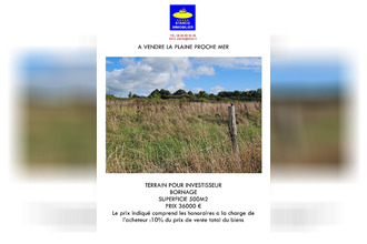  terrain la-plaine-sur-mer 44770