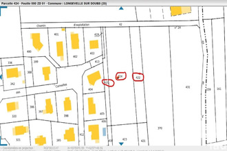  terrain longevelle-sur-doubs 25260