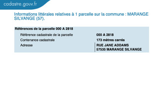  terrain marange-silvange 57535