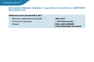  terrain marange-silvange 57535