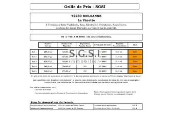  terrain mulsanne 72230