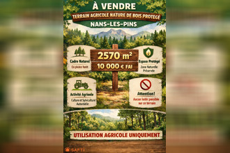  terrain nans-les-pins 83860