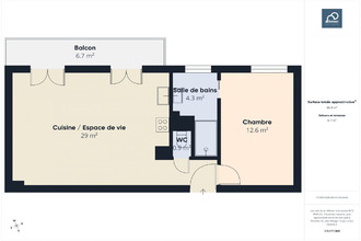 Ma-Cabane - Vente Appartement AJACCIO, 47 m²