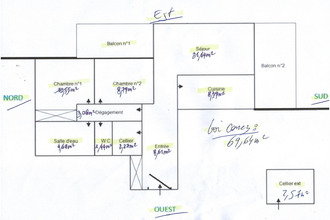 Ma-Cabane - Vente Appartement ANGLET, 70 m²