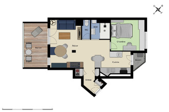 Ma-Cabane - Vente Appartement Annecy, 47 m²