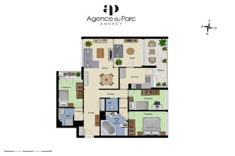 Ma-Cabane - Vente Appartement Annecy, 102 m²