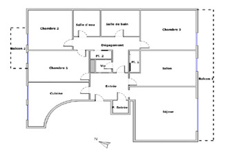Ma-Cabane - Vente Appartement ASNIERES-SUR-SEINE, 116 m²