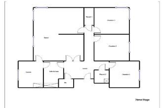Ma-Cabane - Vente Appartement AUBERVILLIERS, 93 m²