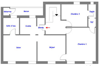 Ma-Cabane - Vente Appartement Bagnères-de-Luchon, 63 m²