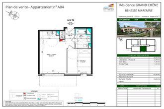 Ma-Cabane - Vente Appartement BENESSE-MAREMNE, 41 m²